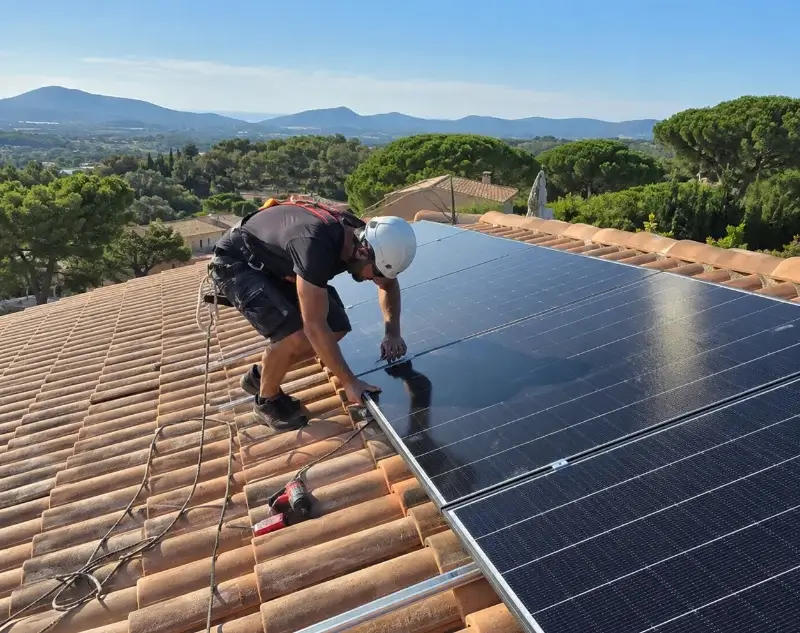 Installateur panneaux solaires Mareuil en Périgord — pose photovoltaïque sur toiture