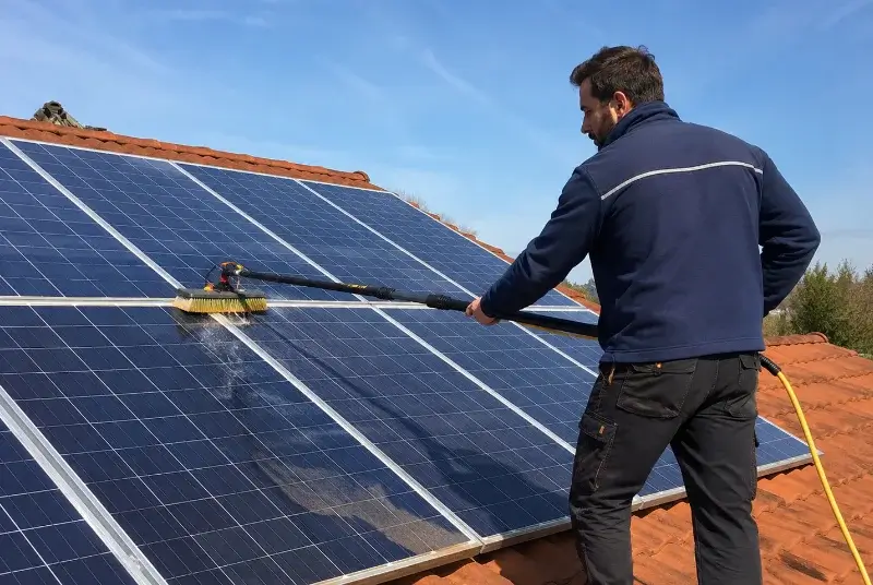 Nettoyage et entretien de panneaux solaires à Mareuil en Périgord